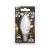 Żarówka świecowa LED 4W/230V Filament C35 E14 mleczna ciepła 470lm - 8433325315399