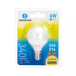 LED G45 E14 4W - 8433325186623