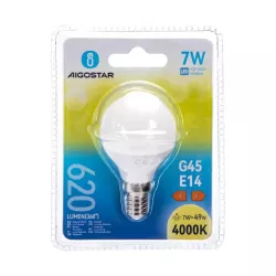 LED G45 E14 7W - 8433325186647