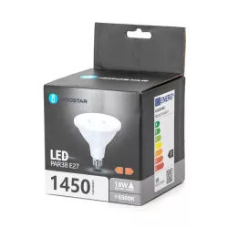 Żarówka punktowa skupiona LED PAR38 E27 18W 6500k - 8433325316129