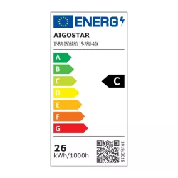 Wysokowydajny panel LED 28W światło naturalne - 8433325317270