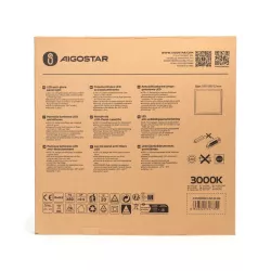 Panel plafon 60x60 cm LED 28W biały ciepły antyodblaskowy 4760lm EFI-C - 8433325317355