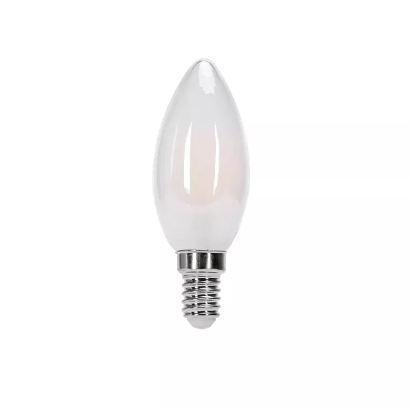 Żarówka LED 4.9W/230V Filament świeczka E14 1800k bursztynowa 380lm - 8433325317768