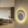 Kinkiet LED okrągły, światło odbite od ściany, 16W 2700K ciepła - 8433325318505