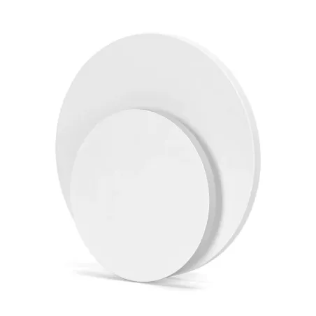 Kinkiet LED okrągły, światło odbite od ściany, 16W 6500K zimna - 8433325318512
