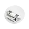 Kinkiet LED okrągły dwudzielny, światło odbite od ściany, 9W 2700K ciepła - 8433325318543