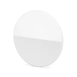 Kinkiet LED okrągły dwudzielny, światło odbite od ściany, 9W 6500K zimna - 8433325318550