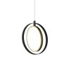 Aluminiowa lampa wisząca LED z aluminium i silikonu 15W 2700K ciepła fi 21cm - 8433325320638