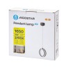 Aluminiowa lampa wisząca LED z aluminium i silikonu 15W 2700K ciepła fi 21cm - 8433325320638