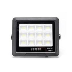 Halogen solarny LED 200W zestaw naświetlacz panel elementy montażowe - 8433325321055