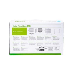 Halogen solarny LED 200W zestaw naświetlacz panel elementy montażowe - 8433325321079