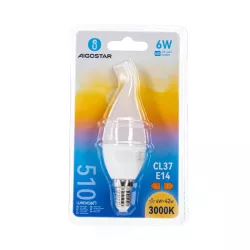 Żarówka świecowa LED CL37 E14 6W - 8433325187101