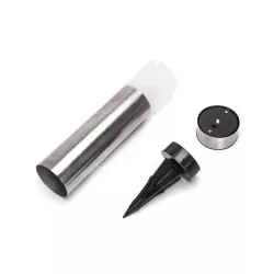 Słupek 35.5/6.3cm solarny średni wbijany z metalu biała zimna 6500K - 8433325321529