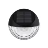 Lampa ścienna solarna 20 lm kinkiet z kloszem w groszki Kolorowa RGB - 8433325321802