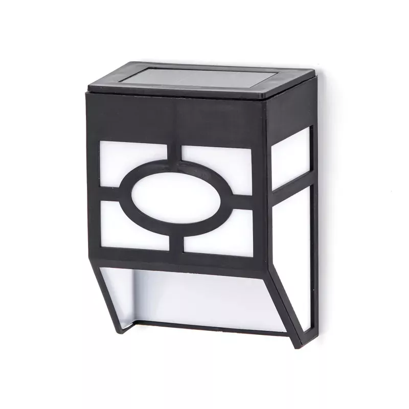 Lampka ozdobna ścienna solarna 1.2lm kolorowa RGB ogrodowa zewnętrzna - 8433325321840