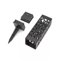 Ambientowa lampa ogrodowa solarna LED z tworzywa sztucznego puste w - 8433325323738