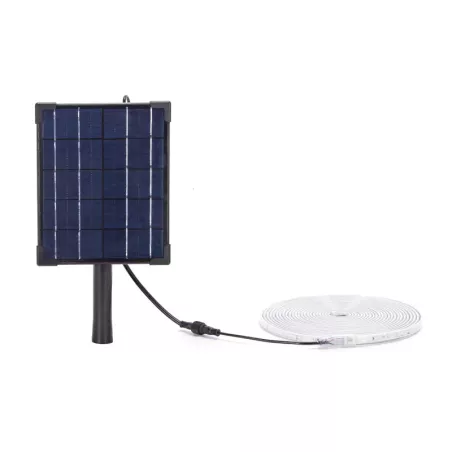 Taśma solarna 5mb 2700K 50W led biała zimna zestaw do oświetlenia - 8433325323905