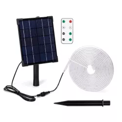 Taśma solarna 5mb 6500K 50W led biała zimna zestaw do oświetlenia - 8433325323912