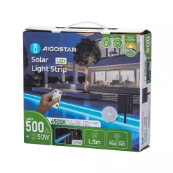 Solarna taśma świetlna LED 2+5m 6500K 50W - 8433325323912