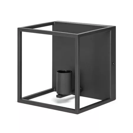 Metalowa lampa ścienna ażurowy kinkiet w stylu vintage z oprawką E27 - 8433325325121