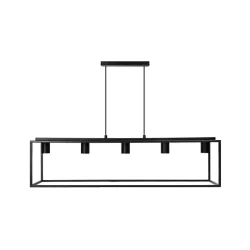 5-punktowa metalowa lampa wisząca, E27 - 8433325325145