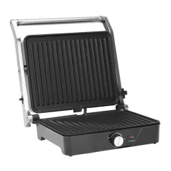 Karbowany opiekacz do panini ze stali nierdzewnej 2000W - 8433325326388