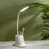 Lampa biurkowa uchwytem piórnikiem i światłem nocnym ładowana z USB - 8433325326401