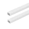 Listwa PVC biała kwadratowa z podkładem samoprzylepnym - 8433325327385