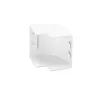 Kwadratowa listwa z PVC biała kolanko zewnętrzne 25 * 16 mm 4 szt. - 8433325327583
