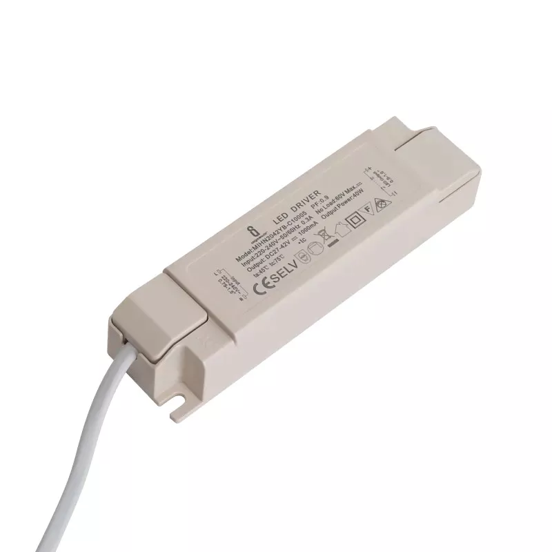 Zasilacz 40W 27-42V 1000mA driver LED do lamp paneli plafonów typ 10x - 8433325187675