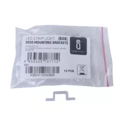Uchwyt montażowy taśmy 10 mm na 230V do wysokonapięciowych pasków RGB - 8433325187712