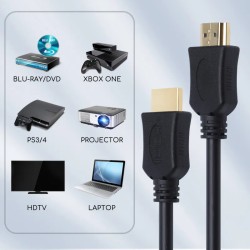 Kabel HDMI 3 m czarny - 8433325187743