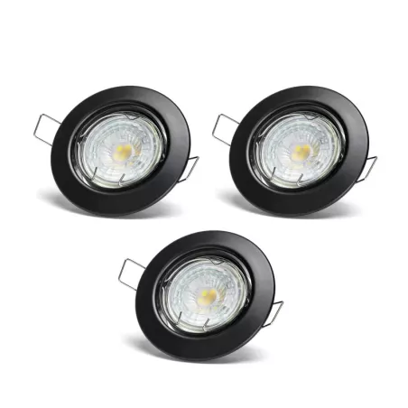Reflektor LED o regulowanym kącie świecenia 4,5W 4000K czarny - 8433325329693