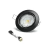 Reflektor LED o regulowanym kącie świecenia 4,5W 4000K czarny - 8433325329693