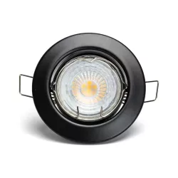 Reflektor LED o regulowanym kącie świecenia 4,5W 6500K czarny - 8433325329709
