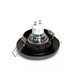 Reflektor LED o regulowanym kącie świecenia 4,5W 6500K czarny - 8433325329709