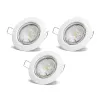 Reflektor LED o regulowanym kącie świecenia 4,5W 4000K biały - 8433325329723