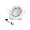 Reflektor LED o regulowanym kącie świecenia 4,5W 4000K biały - 8433325329723