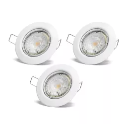 Reflektor LED o regulowanym kącie świecenia 4,5W 6500K biały - 8433325329730