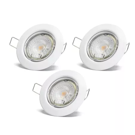 Reflektor LED o regulowanym kącie świecenia 4,5W 6500K biały - 8433325329730