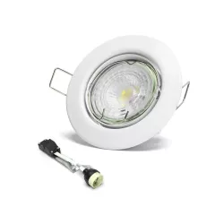 Reflektor LED o regulowanym kącie świecenia 4,5W 6500K biały - 8433325329730