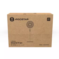 Mechaniczny 7-łopatkowy wentylator stojący - 8433325330613