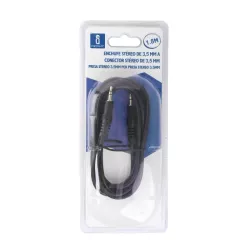 Kabel audio 1,8 m czarny - 8433325187781