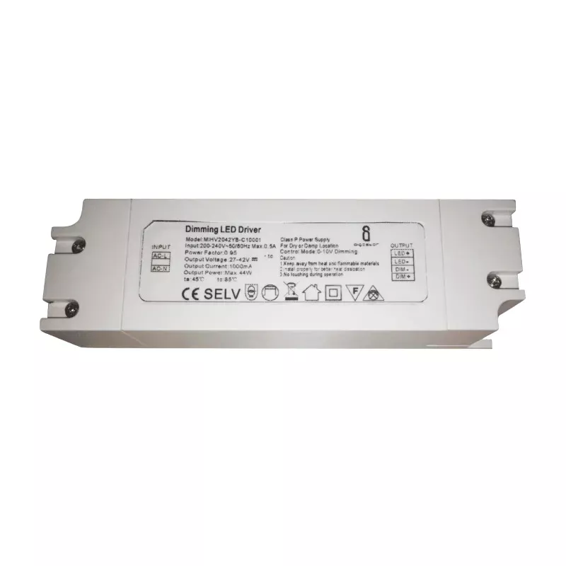Zasilacz 40W 27-42V 1000mA driver DIM LED z możliwością ściemniania - 8433325188115