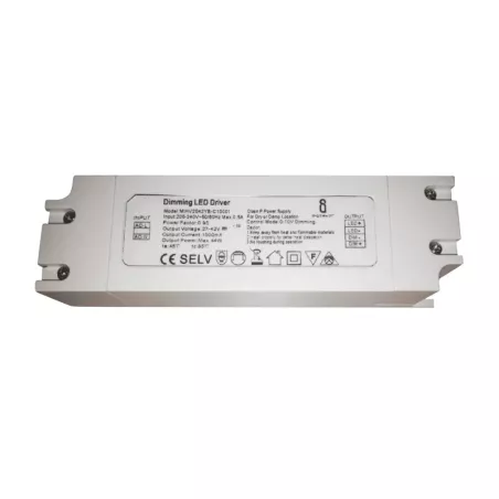 Zasilacz 40W 27-42V 1000mA driver DIM LED z możliwością ściemniania - 8433325188115