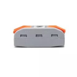 Listwy zaciskowe PCT-222 5 szt., szaro-pomarańczowe - 8433325332952