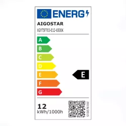 Świetlówka zintegrowana LED T5 12W 6500K 0,9m biała zimna 1320lm - 8433325337131