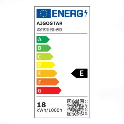 Świetlówka zintegrowana LED T5 18W 6500K 1.2m biała zimna 1980lm - 8433325337148