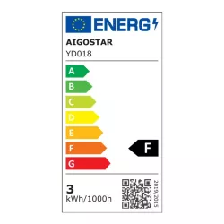 Zasilana energią słoneczną lampa biurkowa 3W 3000K z funkcją ładowania - 8433325337797