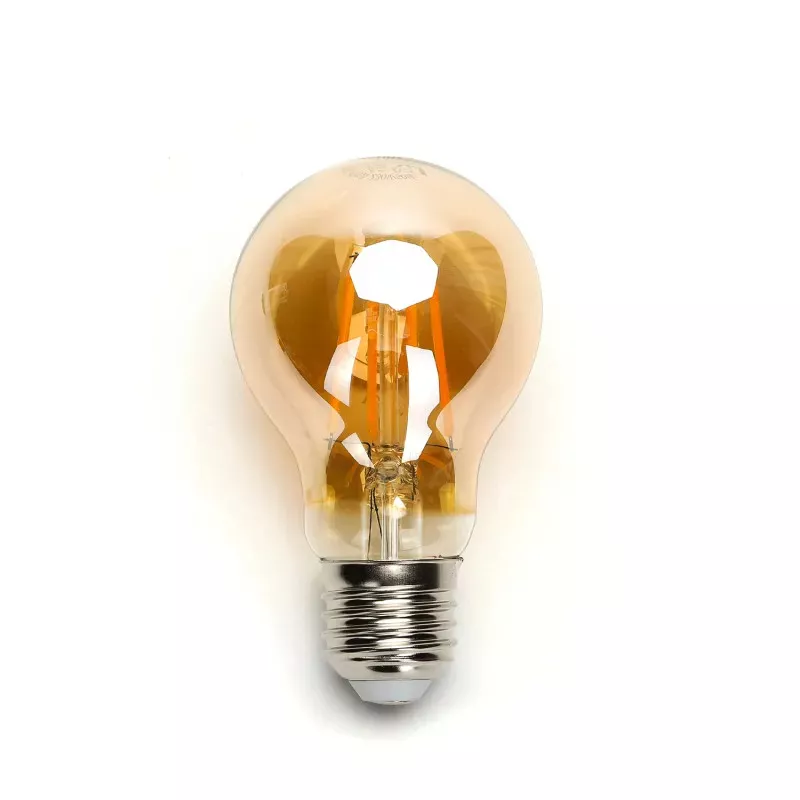 Żarówka LED 16W/230V Filament A60 E27 barwa bursztynowa 1760lm - 8433325358327